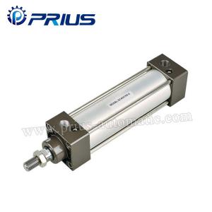Best SC / SU Standard Air Cylinders , Adjustable Buffer Double Acting Air Cylinder wholesale