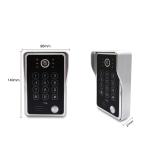 Smart door phone door intercom and keypad camera 10" inch monitor video gate