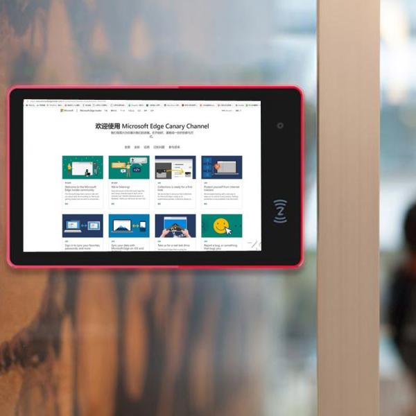 Cheap 10.1 Inch LED Light Meeting Android Tablet POE NFC Advertising RJ45 for sale