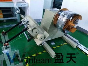 Touch Screen Vehicle Number Plate Machine Speed 1800pc / H PLC Automatic Control