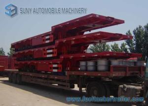 16 m 18 m Extra Long Gooseneck Semi Trailer Load Capacity 50 T