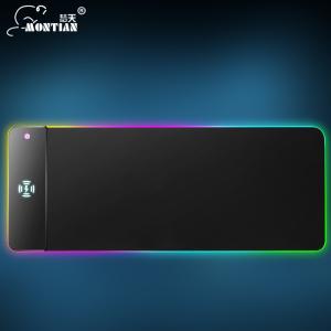 Best Smart Memory Function Wireless Charing Mouse Pad RGB Big Gaming Mousepad wholesale