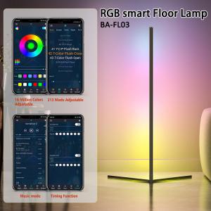 China Timing Function LED Holiday Lights Adjustable Stand LED RGB Floor Lamp For Bedroom on sale