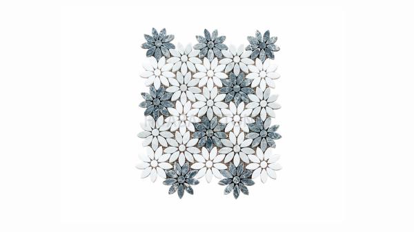 Cheap SM-001 Stone Mosaic Tiles Perfect Match Endless Color Material Combinations for sale