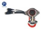 Backup Camera Vision Systems Cable 7 Pin To 4 Pin Connector For Signal