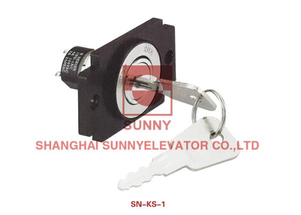 Cheap Elevator door key locks / Push Button Reset Switch Electrical Lift Components for sale