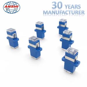 Best SM SC / UPC Simplex Fttx Multimode Fiber Coupler With Translucent Dust Cap wholesale
