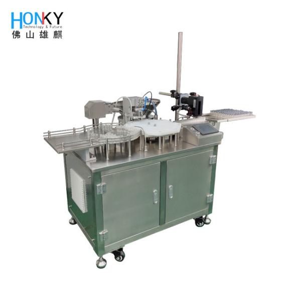 Cheap Desktop Vial Automatic Bottle Filling And Capping Machine  For Cosmetic for sale