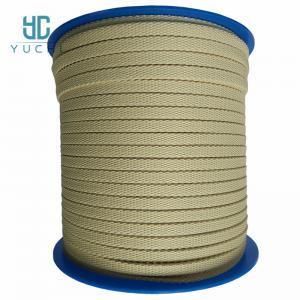 Best kevlar aramid cord rope flat rope 12*4mm 12*3mm square ropes 4*4mm etc wholesale