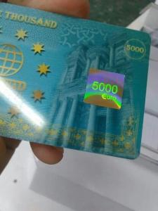 Best professional manufacturer cr80 plastic pvc card with hologram sticker wholesale