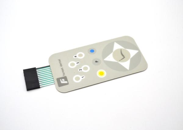 Cheap Shielding Circuit Sealed Membrane Switches For Medical Instruments 110mmx55mm for sale