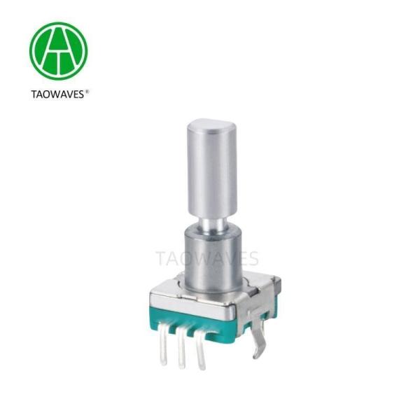 Cheap Single Button Knob Reset Switch  11mm Rotary Encoder For Volume Control Car Audio for sale