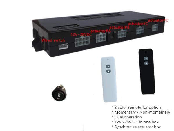 Cheap 4 Channel HALL Synchronous DC Electric Linear Actuator Controller for sale