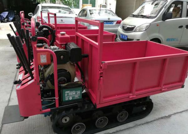 Cheap 2 Ton Crawler Dump Truck Crawler Type Size Customized Color Optional for sale