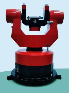 The three-axis turntable generates motion excitations such as angular position, velocity, and acceleration in three directions, for testing gyroscopes, inertial measurement units, and accelerometers.