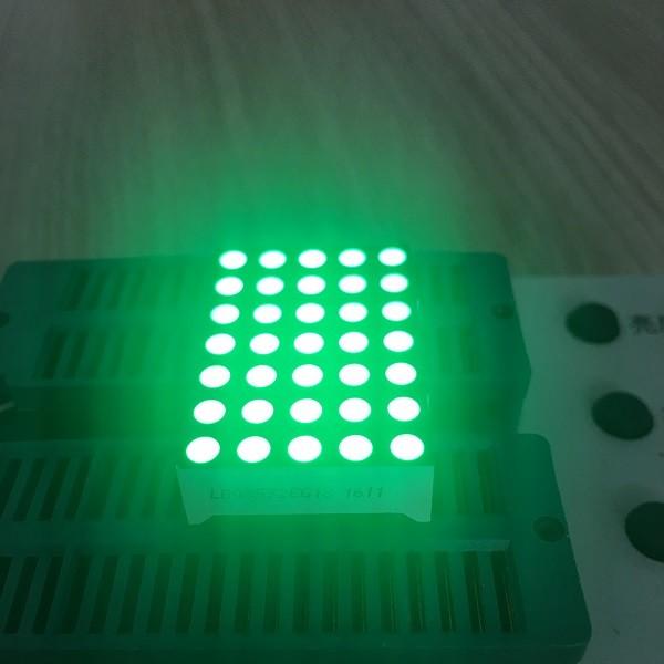 Cheap Row Cathode Column Anode 5 x 7 LED Dot Matrix Display 3mm For Mesage Boards for sale