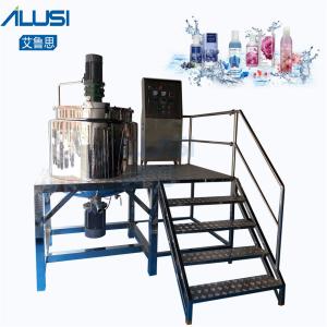 Best 500L Small Liquid Soap Making Machine Liquid Detergent Mixer Shampoo Mixing Machine wholesale