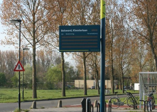 Cheap Variable Programmable Bus LED Display , Traffic Calming Signs For Bus Information Display for sale