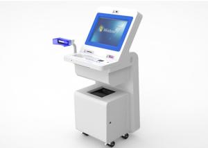 China OEM Hospital Touch Screen Information Kiosk TFT LED Display With Wheels on sale