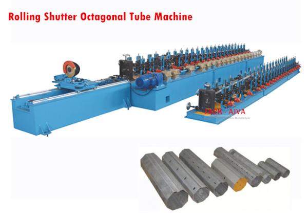 Cheap Rolling Shutter Octagonal Tube Machine for sale