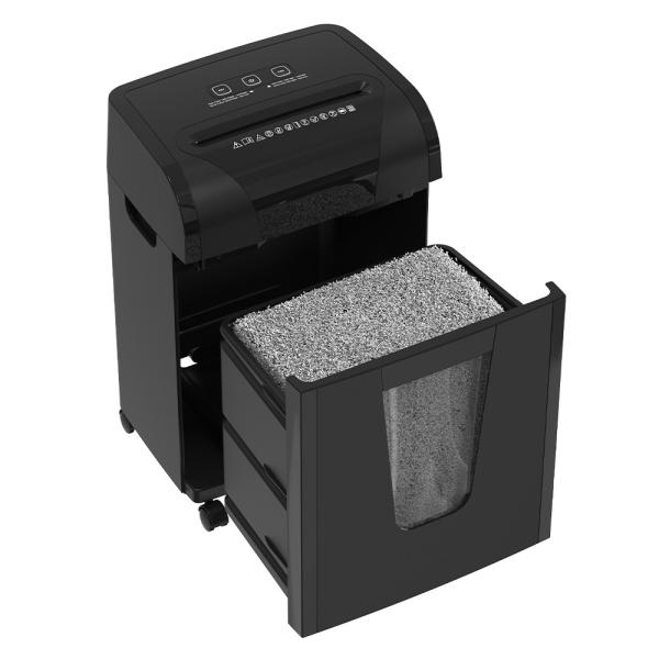 Cheap Auto Reverse P5 high Security  Heavy Duty Paper Shredder Noise Level 60dB C261P-10 with 20L bin for sale