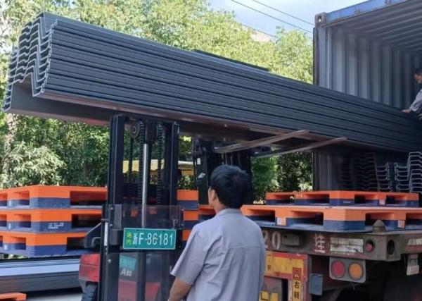 Cheap Seawall Protective Pvc Sheet Pile 10mm SGS Passed for sale