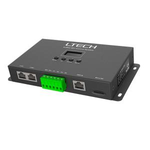 Black Artnet To SPI Artnet Pixel Controller With RJ45 DMX Connection