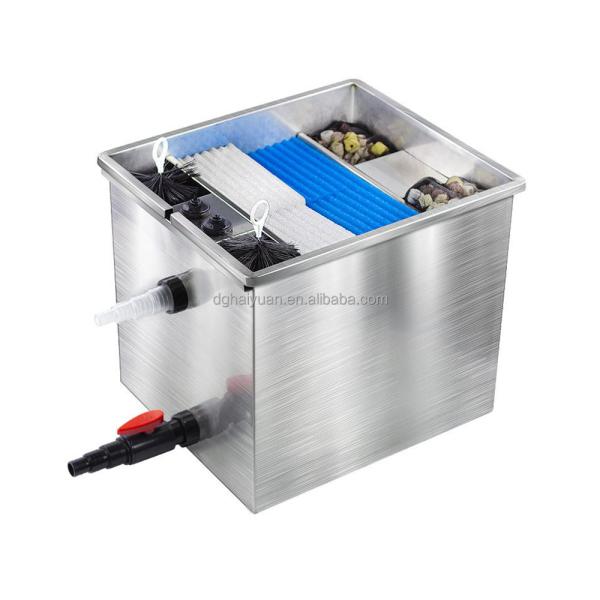 Cheap Outdoor Stainless Steel Koi Pond Water Circulation System 2000LPH for sale