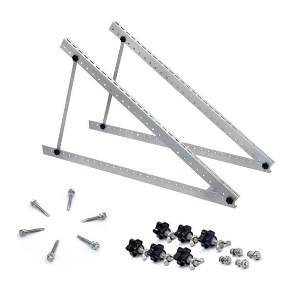 Cheap Customization Adjustable Solar Panel Mount Mounting Brackets Folding Tilt Legs for sale