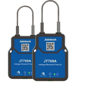 Cheap FCC Jointech Electronic Smart Bluetooth Padlock For Container for sale