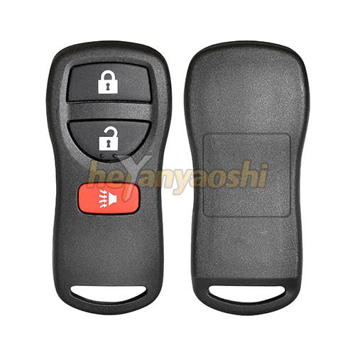 Cheap Nissan 3 Buttons Smart Key Shell with Emergency Key Insert for sale