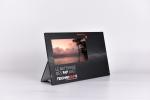 Point of purchase video display with custom print, 7 inch POP display with LCD