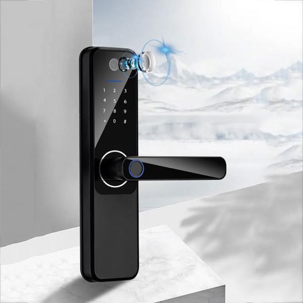 Cheap Camera Door Lock With Code And Fingerprint Waterproof Code Door Lock for sale