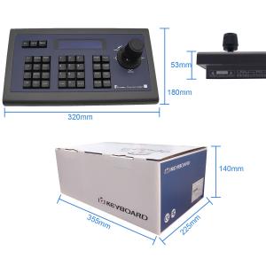 PelcoD PelcoP VISCA PTZ Keyboard Controller 3D Joystick
