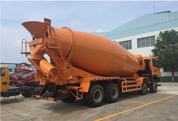 Cheap Easy To Control Concrete Mixer Truck 6m Concrete Agitator Truck 1 Year Warranty for sale