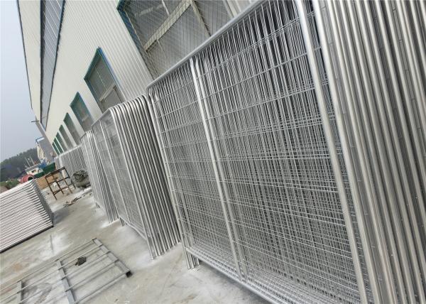 Cheap Custom Chain Link Fence Panels , Galvanized Temporary Fencing Anti Aging for sale