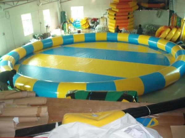 Cheap Inflatable Circular Swimming Pool / Inflatable Swimming Pools for Amusement Water Park for sale