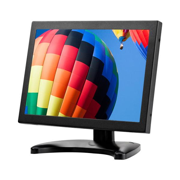 Cheap Polcd Metal Case 10 Inch Industrial LCD Monitor Multi Function Embedded Touch Screen for sale