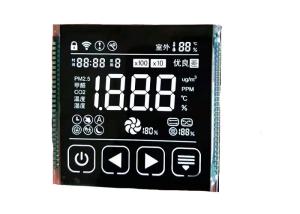 Best 3.5V VA LCD Display Transmissive Monochrome Numeric Screen Seven Segment Digit LCD Module wholesale
