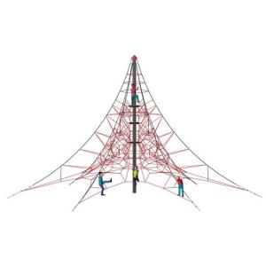 16mm Rope Net Playground Climbing Equipment Triangle with Aluminum Connector