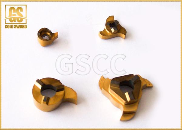 Cheap High Precision Tungsten Carbide Inserts , Carbide Threading Inserts YT14 for sale