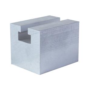 Flat Color Anodized CNC Machining Extrusion Aluminum Profile