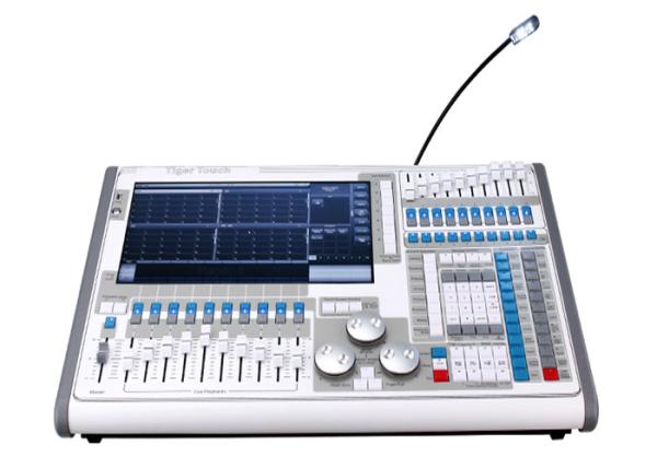 Cheap 6144CH Tiger Touch DMX Lighting Controller High-Class CPU 15  Lighting Control System for sale