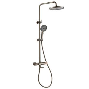 Best AMG13S851GG Hand Shower Mixer Set Wall Bath With Slide Bar wholesale