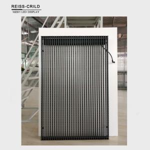 Best High Reliability Transparent LED Mesh Excellent Visual Effect Smooth Displaying wholesale