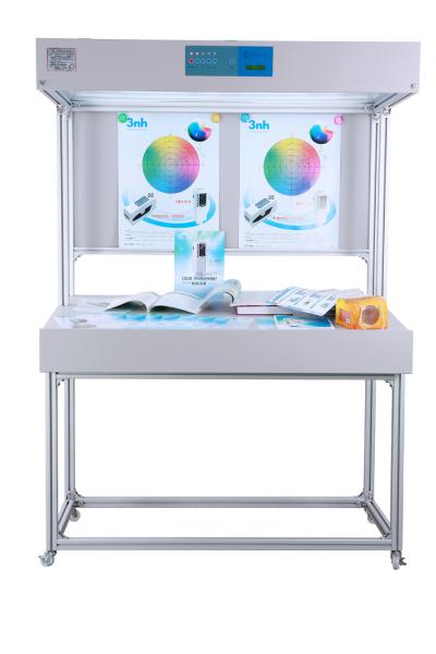 Cheap Metal Color Matching Box Sample Color Test Standard Light Source Sample Table for sale