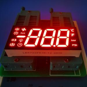 Best Super Bright Red Common Cathode 3 Digit 7 Segment LED Display for Refrigeration Control Panel wholesale