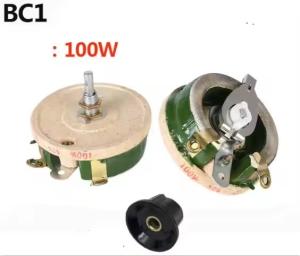 Adjustable Ceramic BC1 High Power Resistor 100W 1Ω  Variable Resistor