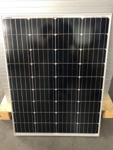 China 18V 12v 120w Monocrystalline Solar Panel Off Grid Pv System on sale