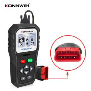 China 16 Pin Konnwei Car Diagnostic Scanner One-click I/M Readiness OBD2 Code Reader on sale